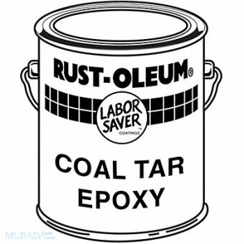 RUST-OLEUM Epoxy Activator/Finish C9578 Black 1 gal, 7A522