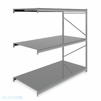 TENNSCO Bulk Strg Rack AddOn 48inx96inx96in, 7B970