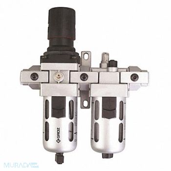 GROZ FRL 2 pcs 1/2 NPT 40 micron 99 cfm, 7DX40