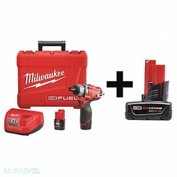 MILWAUKEE Cordless Screwdriver Kit 1/4in. Hex, 7DZ05