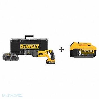 DEWALT Cordless Recip Saw Kit 3000 SPM 20VDC, 7DZ21