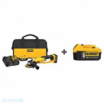 DEWALT Cordless Angle Grinder Kit 20.0 V 4-1/2, 7DZ33