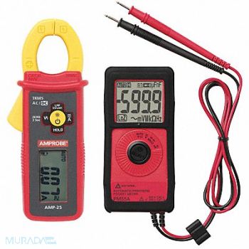 AMPROBE Clamp Meter with Digital Multimeter 300A, 7DZ49