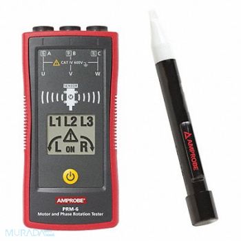 AMPROBE Voltage Detector 1000V AC Backlit LCD, 7DZ53