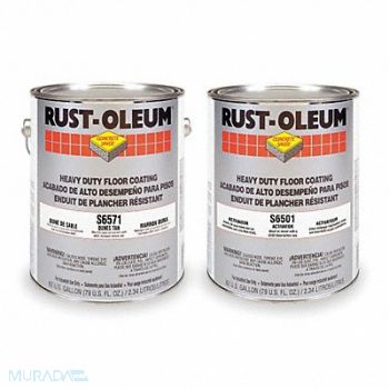 RUST-OLEUM Epoxy Activator/Finish Dunes Tan 1 gal, 7H627