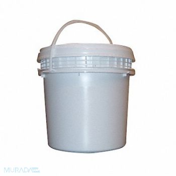 BWAY Pail Polyethylene White Screw Top Lid, 7J110