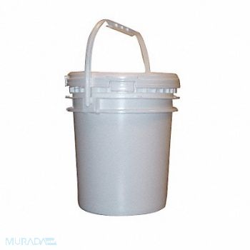 BWAY Pail Polyethylene White Screw Top Lid, 7J111
