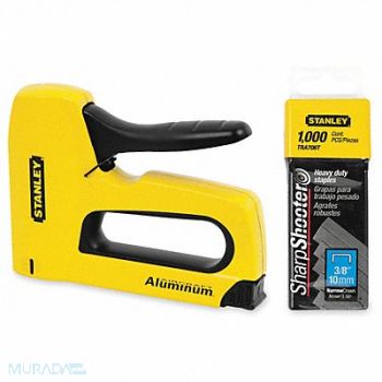 STANLEY Staple Gun Manual Heavy Duty Narrow Crwn, 7YV50