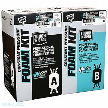 TOUCH N SEAL Spray Foam Sealant Cream 156 lb, 801V27