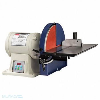 DAYTON Variable Speed Disc Sander 115/240V 12, 802G25