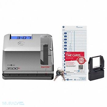 PYRAMID Time Clock Digital 6 1/8 W x 5 3/4 H, 802NV9