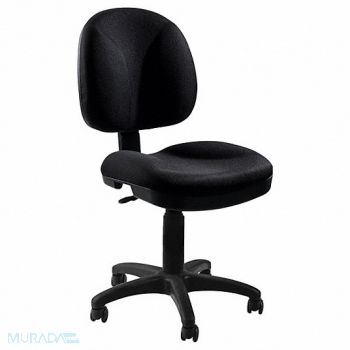 NATIONAL PUBLIC SEATING Comfort Chair Adjustable height Armless, 808WG3