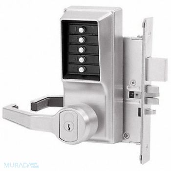 KABA SIMPLEX Push Button Lockset 8000 Lever, 44ZY50