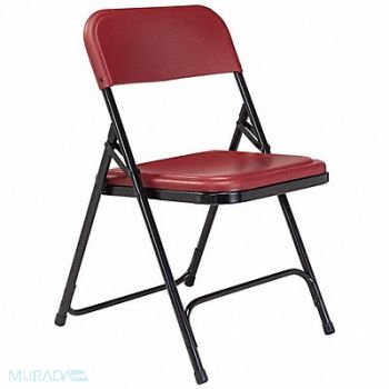 NATIONAL PUBLIC SEATING Folding Chair Plastic 29-1/2in H PK4, 38XR22