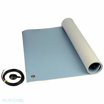 SCS Dissipative Floor Mat Blue 4 x 6 ft., 20FX18