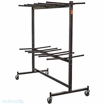 NATIONAL PUBLIC SEATING Folding Chair Cart 70 H, 3KYJ4
