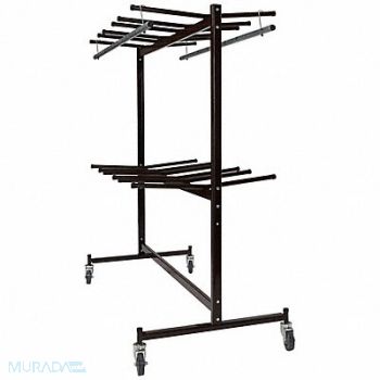 NATIONAL PUBLIC SEATING Folding Chair/Coat Cart 67 x 70, 9DZD7