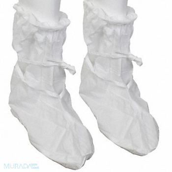 KIMTECH Cleanroom BootCover NonStrl WH Unv PK200, 803ZC5