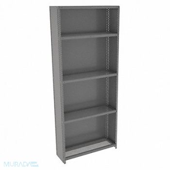 TENNSCO Metal Shlvng Cap 750 lb 12inx84inx36in, 8A146