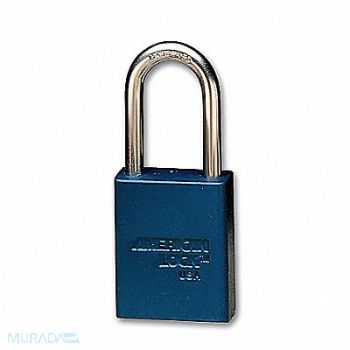 AMERICAN LOCK E7787 Lockout Padlock KA Blue 1-7/8 H PK12, 9GDF4