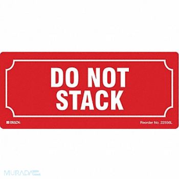 BRADY Instructional Label Care PK25, 8ACW6