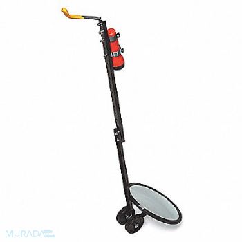 SEE ALL INDUSTRIES Inspection Mirror Indoor Flat 18in dia, 9E647