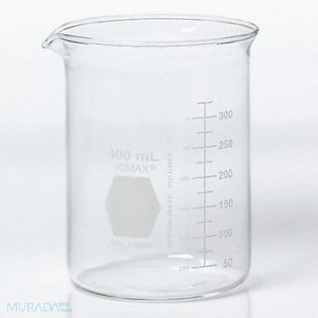 KIMBLE KIMAX Beaker Low Form Glass 1500mL PK16, 38VJ63
