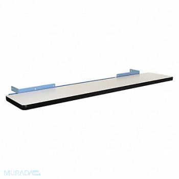 PRO-LINE E8574 Upper Shelf 60 W x 12 D x 3/4 H Sky Blue, 8AF80