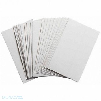 BRADY Label Overlay 2-1/2 Hx4 W PK100, 8AFF1