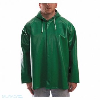 TINGLEY Flame Resistant Rain Jacket Green 3XL, 36Y585
