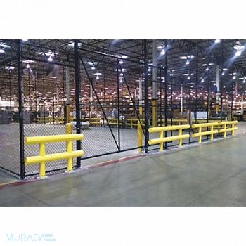 IDEAL SHIELD Guard Rail System 8 ft L 36 in H, 8AH83