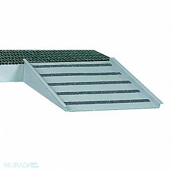 LITTLE GIANT Spill Platform Ramp Gray, 8AHG2