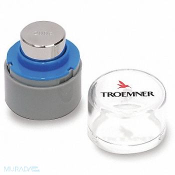 TROEMNER Weight Cylinder 200g 316 SS Class 1, 8AKZ9