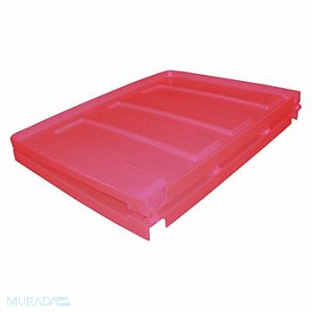 GRAINGER APPROVED Tilt Truck Lid Red Fits 45-9/10 cu ft., 8ANM5