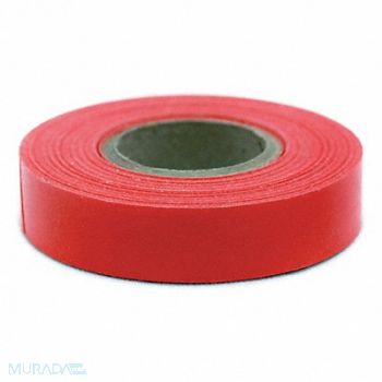 ROLL PRODUCTS Masking Tape 1 W 60 yd L Red, 8ANX0