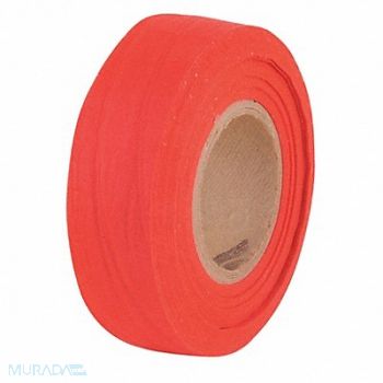 PRESCO PRODUCTS CO Biodegradable Flagging Tape Red 100 ft, 8APA8