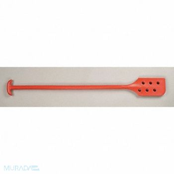 REMCO E9385 Mixing Scraper with Hole 40L Red, 8APZ7