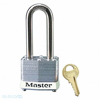 MASTER LOCK F0078 Lockout Padlock KA White 1-1/4 H, 8ARC0