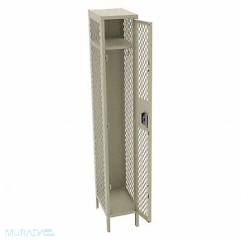 TENNSCO Wrdrb Lckr 1x1Lckr Sand 78 x12 x18 Assm, 8ARP5