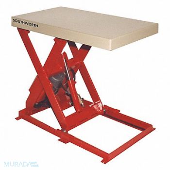 SOUTHWORTH Scissor Lift Table 500 lb 115V 1 Phase, 8AUD9