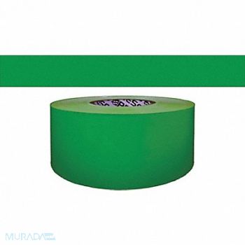 GRAINGER APPROVED Barricade Tape Green 200 ft x 3 In, 8AUZ0