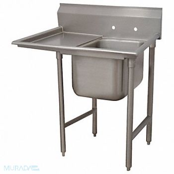 ADVANCE TABCO Regaline Sink Square 24 x24 x12, 8AWJ7