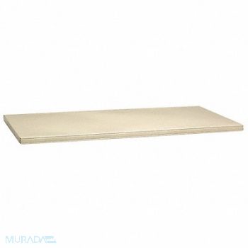 TENNSCO Shelf 48 In x 24 In x 1-5/16 In Sand, 9WMU9
