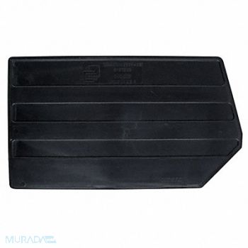 QUANTUM STORAGE SYSTEMS Divider 9 1/2 in Black 6 PK6, 8C773