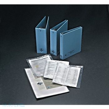 DESCO 3-Ring Binder 1-1/2 Blue, 9WAZ2