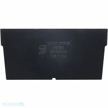 QUANTUM STORAGE SYSTEMS Divider 5 1/2 in Black 50 PK50, 8C964