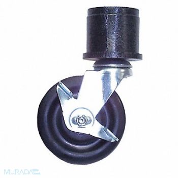 STRUCTURAL PLASTICS Locking Caster 4x4 in Swivel Plstc, 8CAG0