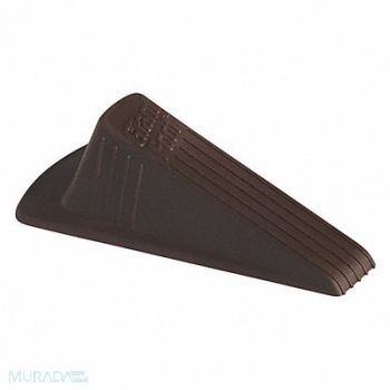 GIANT FOOT Door Wedge XL Brown 6-3/4 L, 8CD16