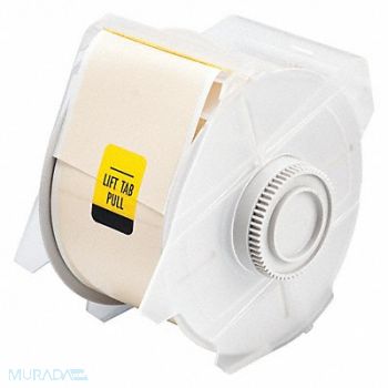 BRADY Tape Tan 100 ft L 1-1/8 in W, 8CKW5