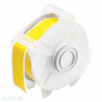 BRADY Cold Temperature Tape LabelingYellow, 8CKX8